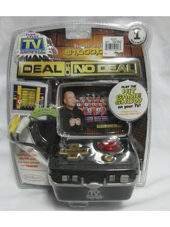 JAKKS Pacific Other - Plug&play Deal or No Deal Kids Game Toy - Black